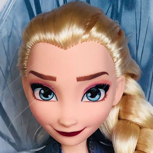 New in Box-Hasbro Disney Frozen 2 Elsa Fashion Doll with Long Blonde Hair - Picture 6 of 14